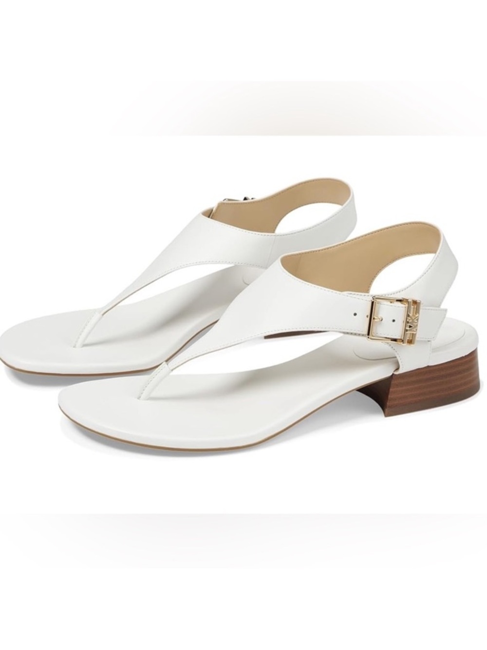 MICHAEL Michael Kors Robyn Flex Thong (Optic White) Women's Sandals